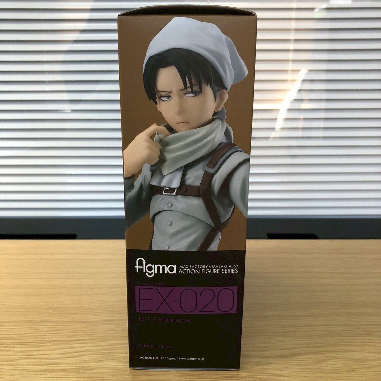 未開封保管品】進撃の巨人 figma EX-020 リヴァイ お掃除ver. - メルカリ