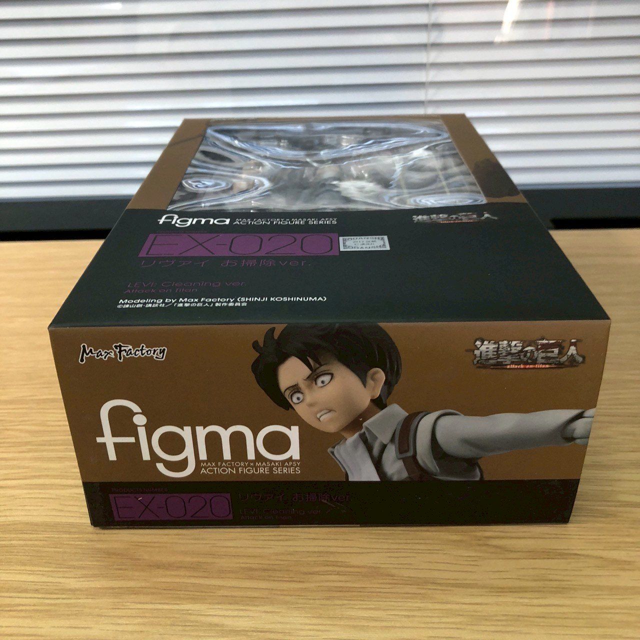 未開封保管品】進撃の巨人 figma EX-020 リヴァイ お掃除ver. - メルカリ