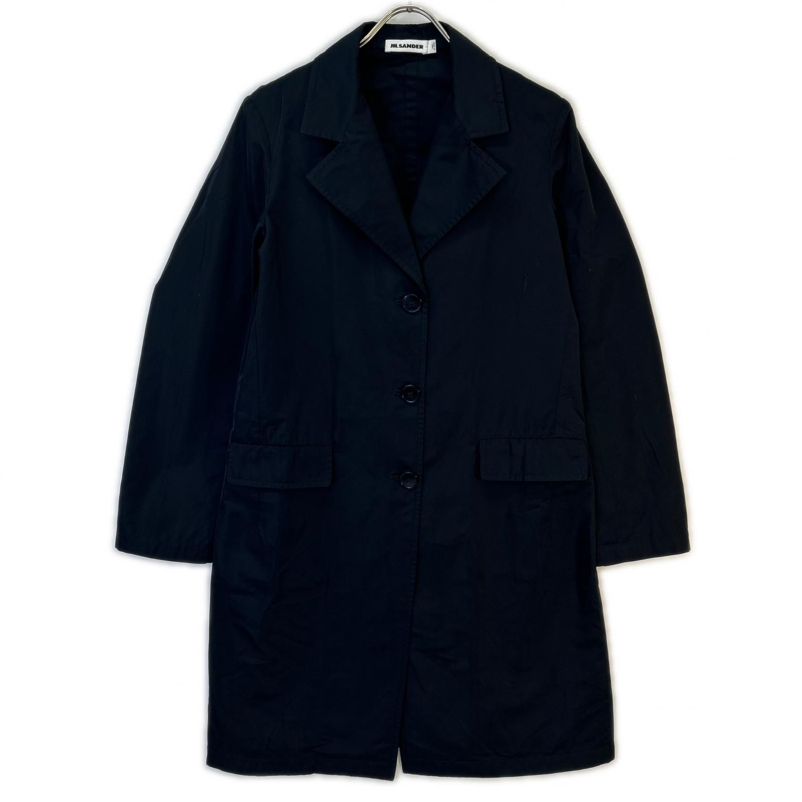 JIL SANDER ジルサンダー JSPH120505 ネイビー シルク混 薄手 3B