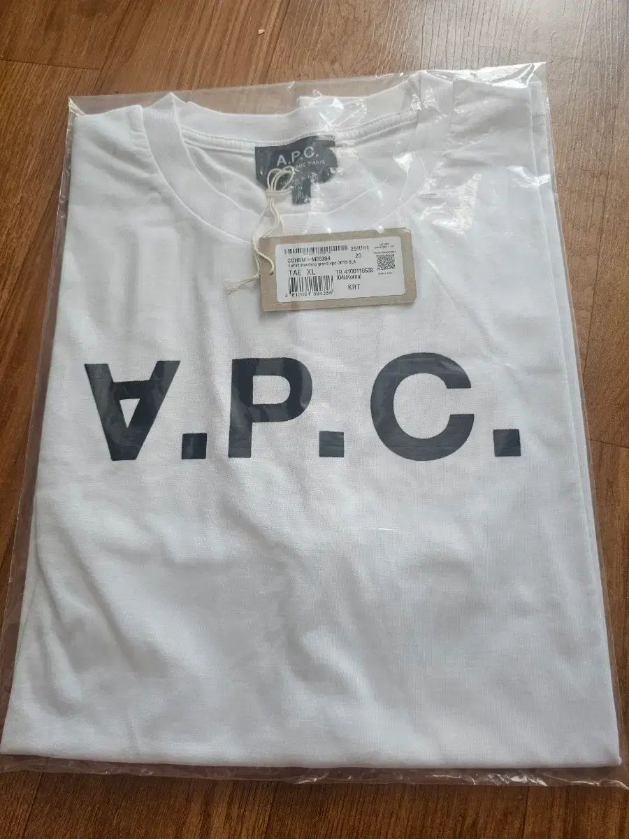 A.P.C. アーペーセー 半袖Tシャツ 白 XL