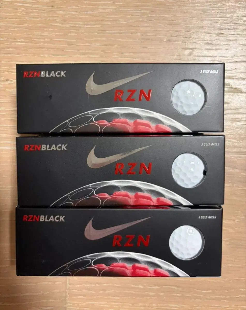 未開封/新品 NIKE RZN black ブラック ゴルフボール 9球 (生産終了品)