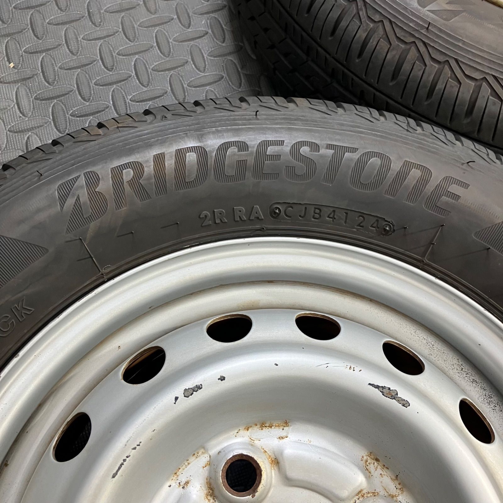 24年製 145/80R12 80/78N LT ブリヂストン エコピアR710 ホンダ
