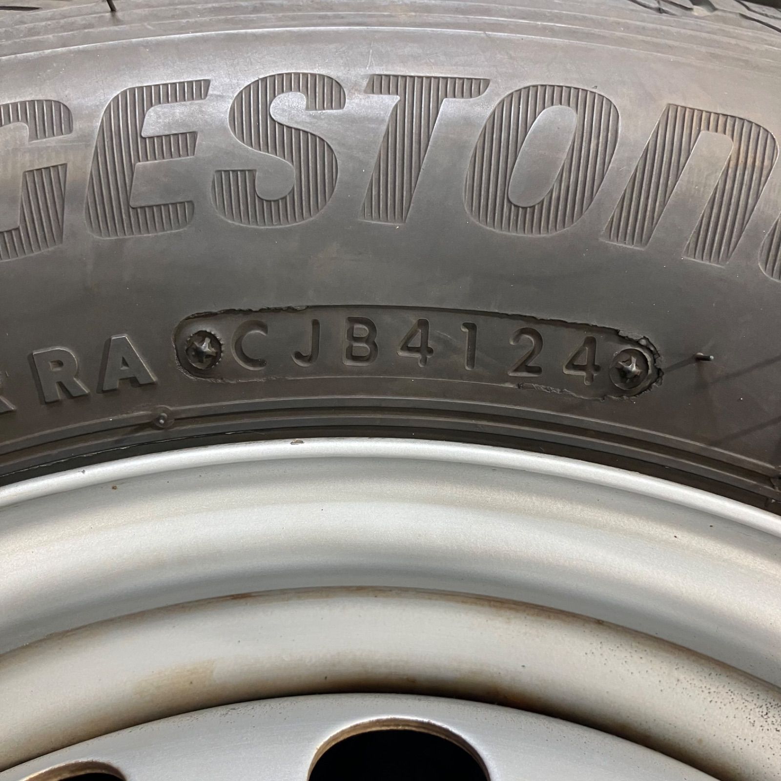 24年製 145/80R12 80/78N LT ブリヂストン エコピアR710 ホンダ