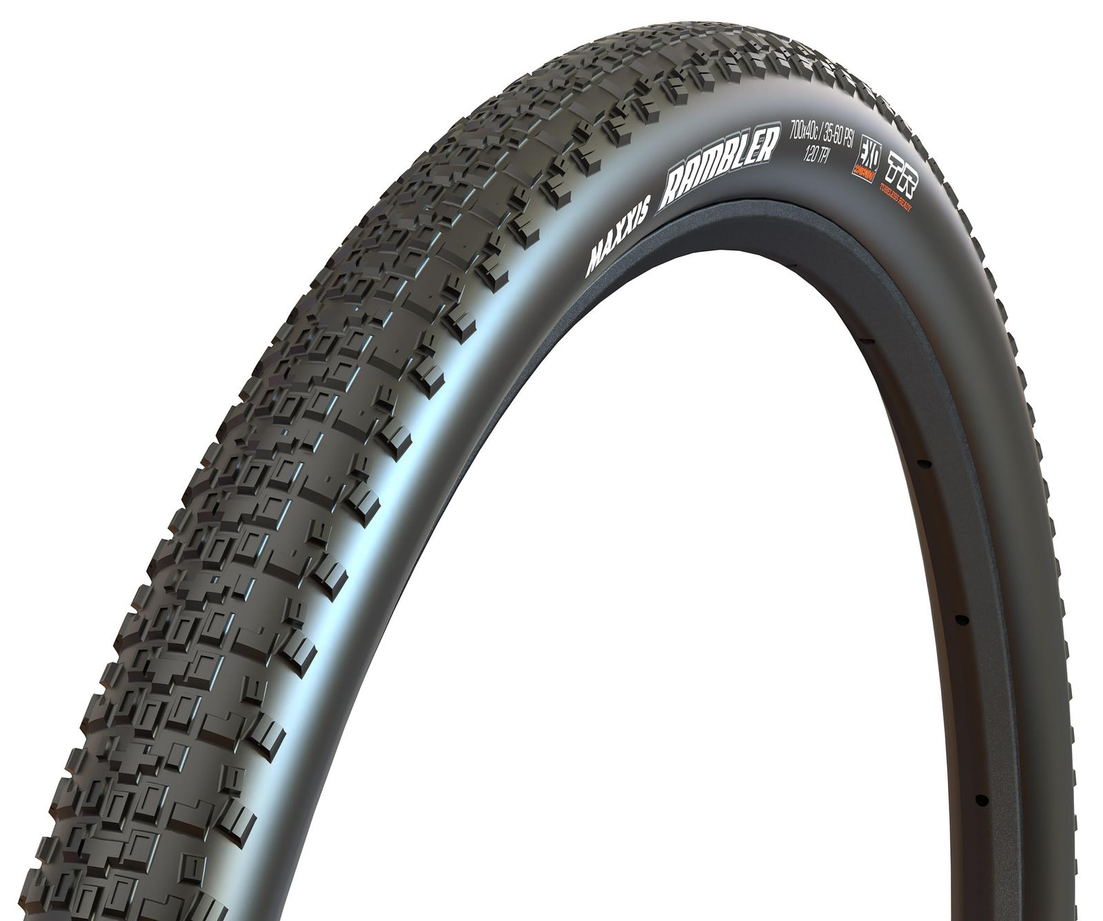 新品 Maxxis (マクシス) 大人用 男女兼用 RAMBLER-700X38C ブラック 700X38C