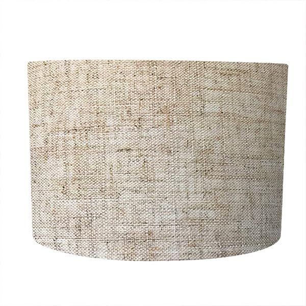 新品 ランプ・シェード(lamp-shade) キャッチ式 交換用ランプシェード K-30302 綿麻ベージュ 下部直径30cm
