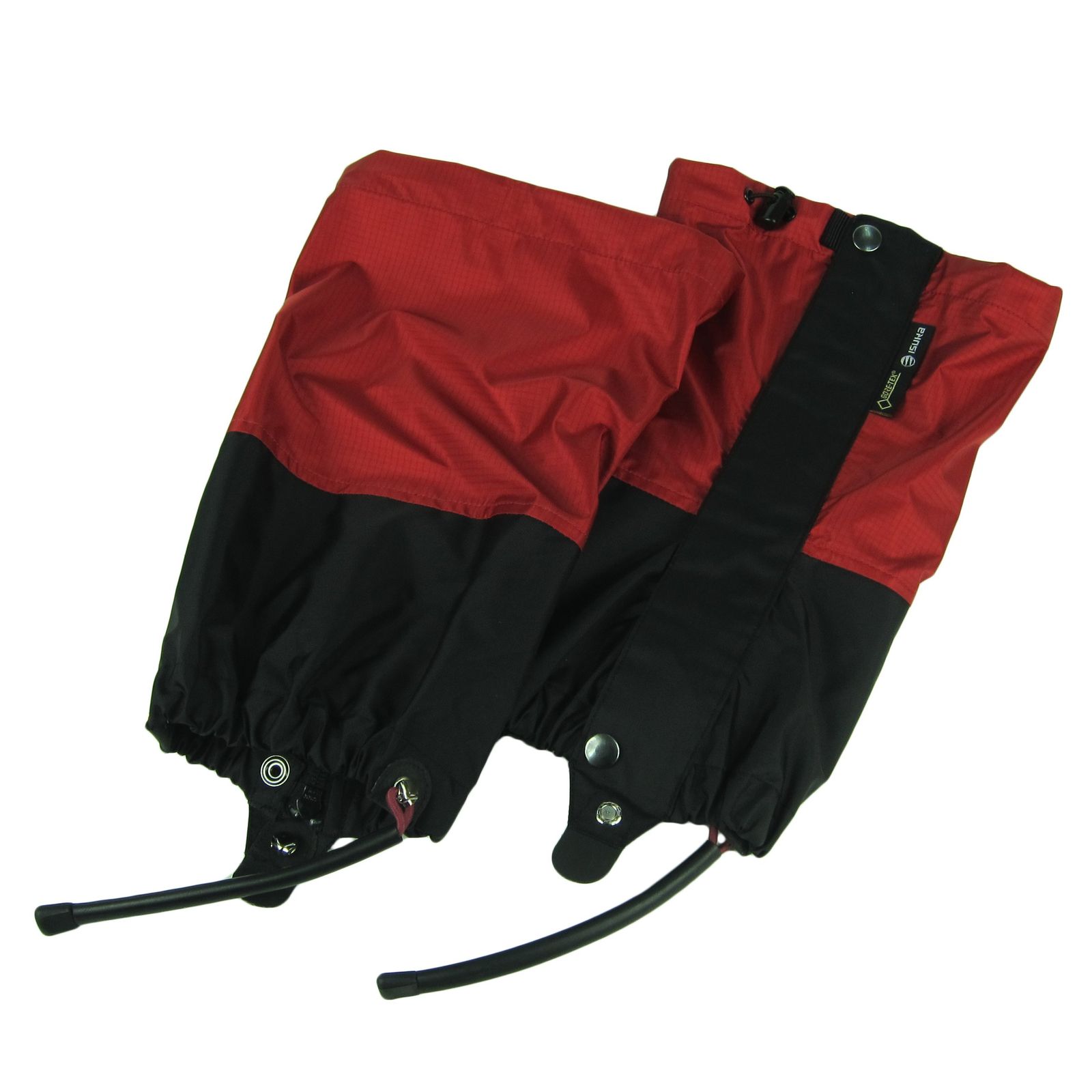 新品 イスカ(Isuka) (ISUKA) ゴアテックス ライトスパッツ フロントジッパー S 246419 レッド