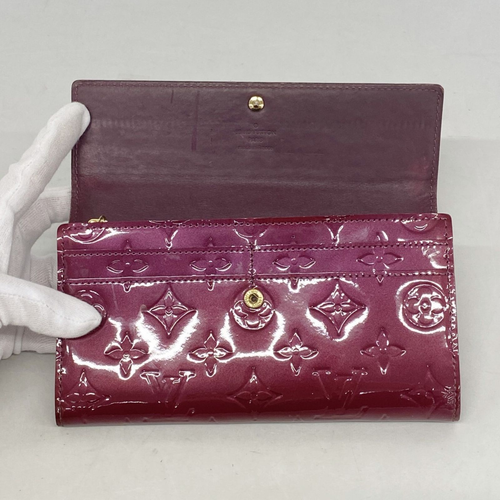 ルイ・ヴィトン(Louis Vuitton) ルイ・ヴィトン 長財布 ヴェルニ 