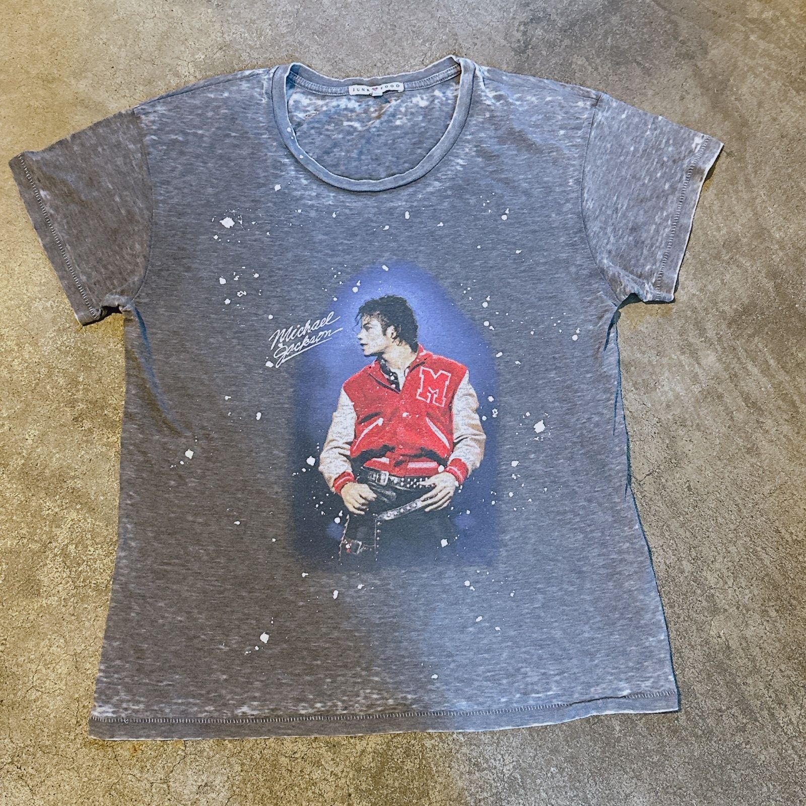 USA製 JUNK FOOD×MICHAEL JACKSON Tシャツ Y2K シングルステッチ