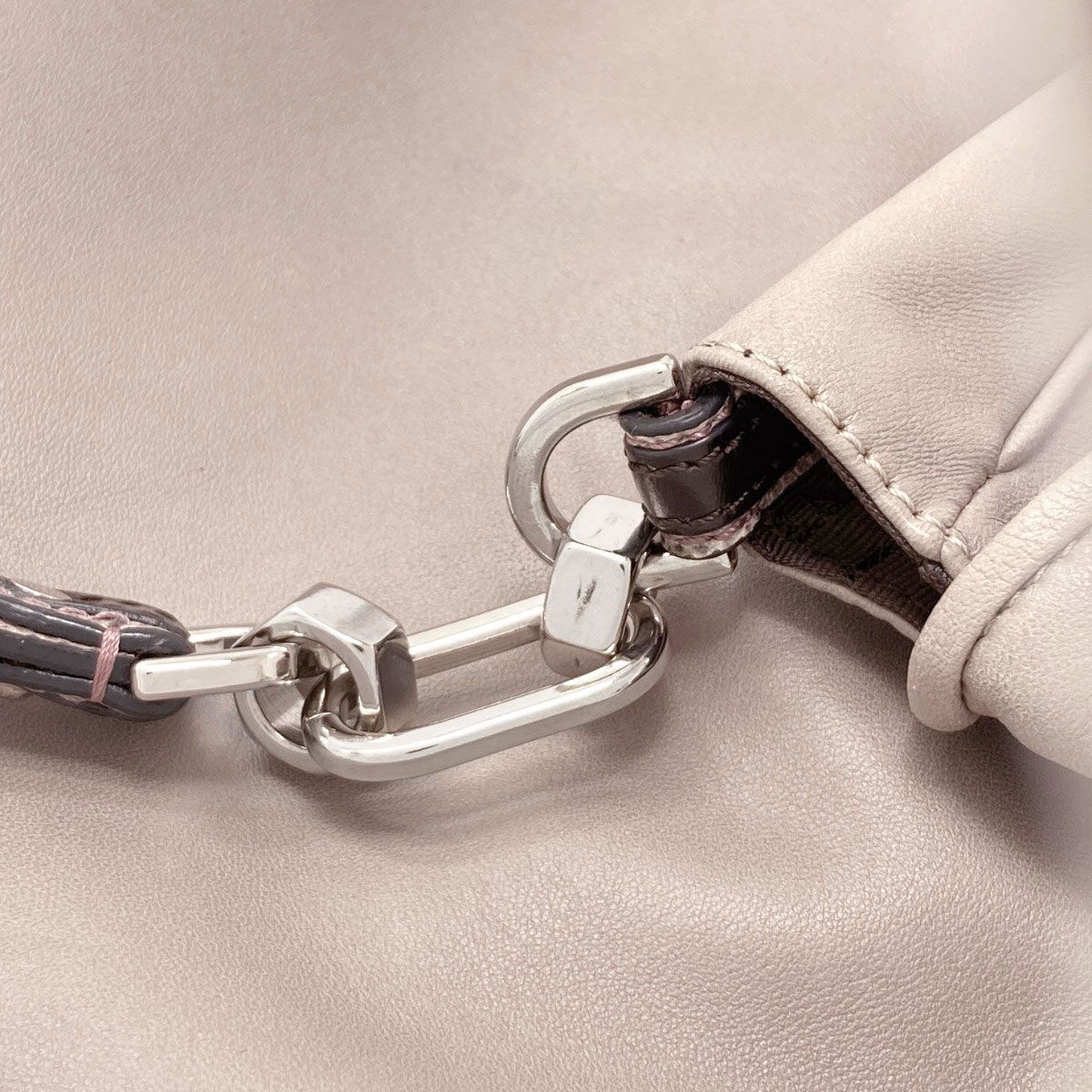 LOEWE ロエベ アナグラム 2WAY ショルダーバッグ ラムスキン 