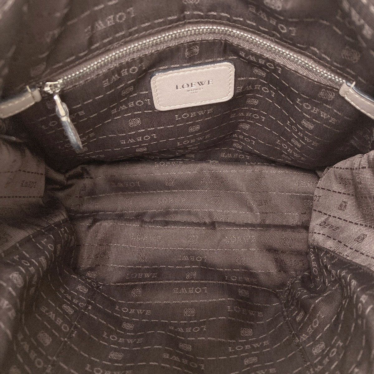 LOEWE ロエベ アナグラム 2WAY ショルダーバッグ ラムスキン 