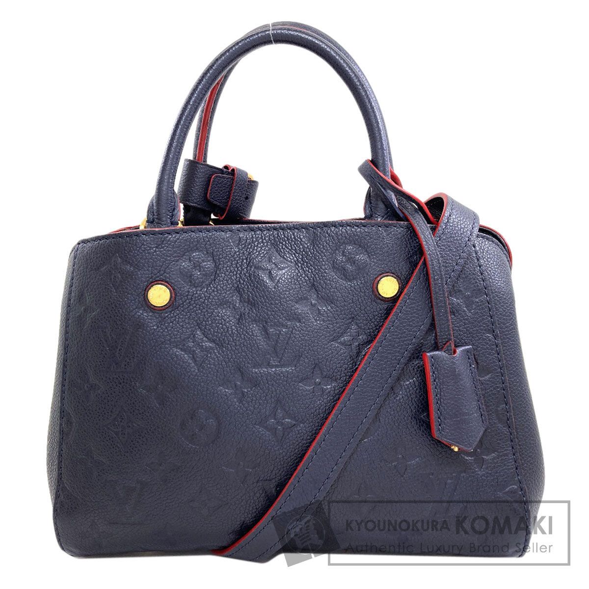 LOUIS VUITTON ルイヴィトン M42747 モンテーニュBB ハンドバッグ アンプラント レディース [中古]