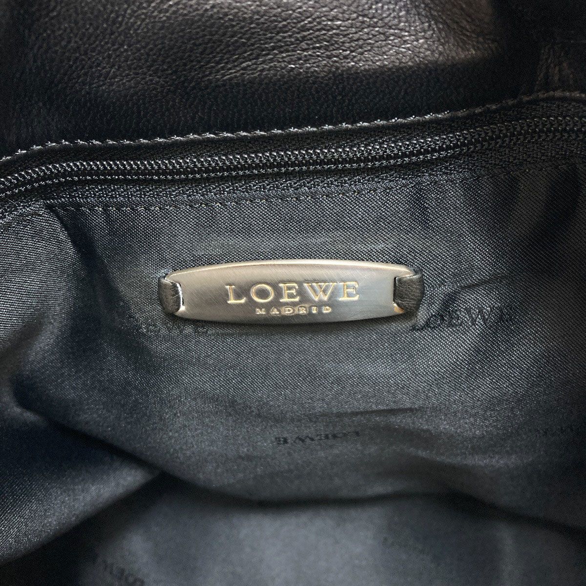 LOEWE ロエベ フラメンコ ショルダーバッグ ラムスキン レディース 