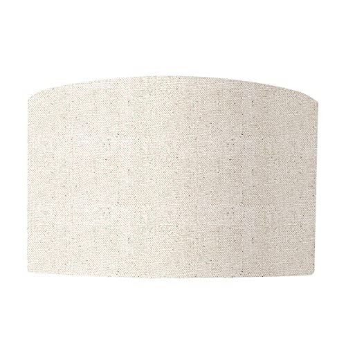 新品 ランプ・シェード(lamp-shade) ホルダー式 交換用ランプシェード H-35352 綿布キナリ 下部直径35cm