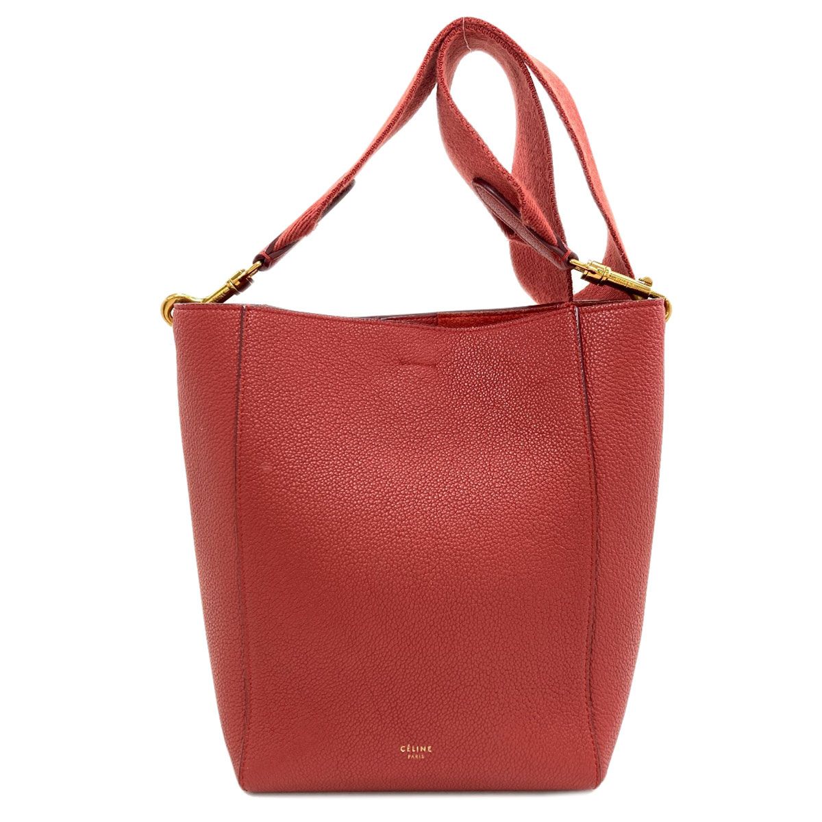 CELINE セリーヌ/ビッグバッグ バケット/レッド/183343A4T/SAランク/92 