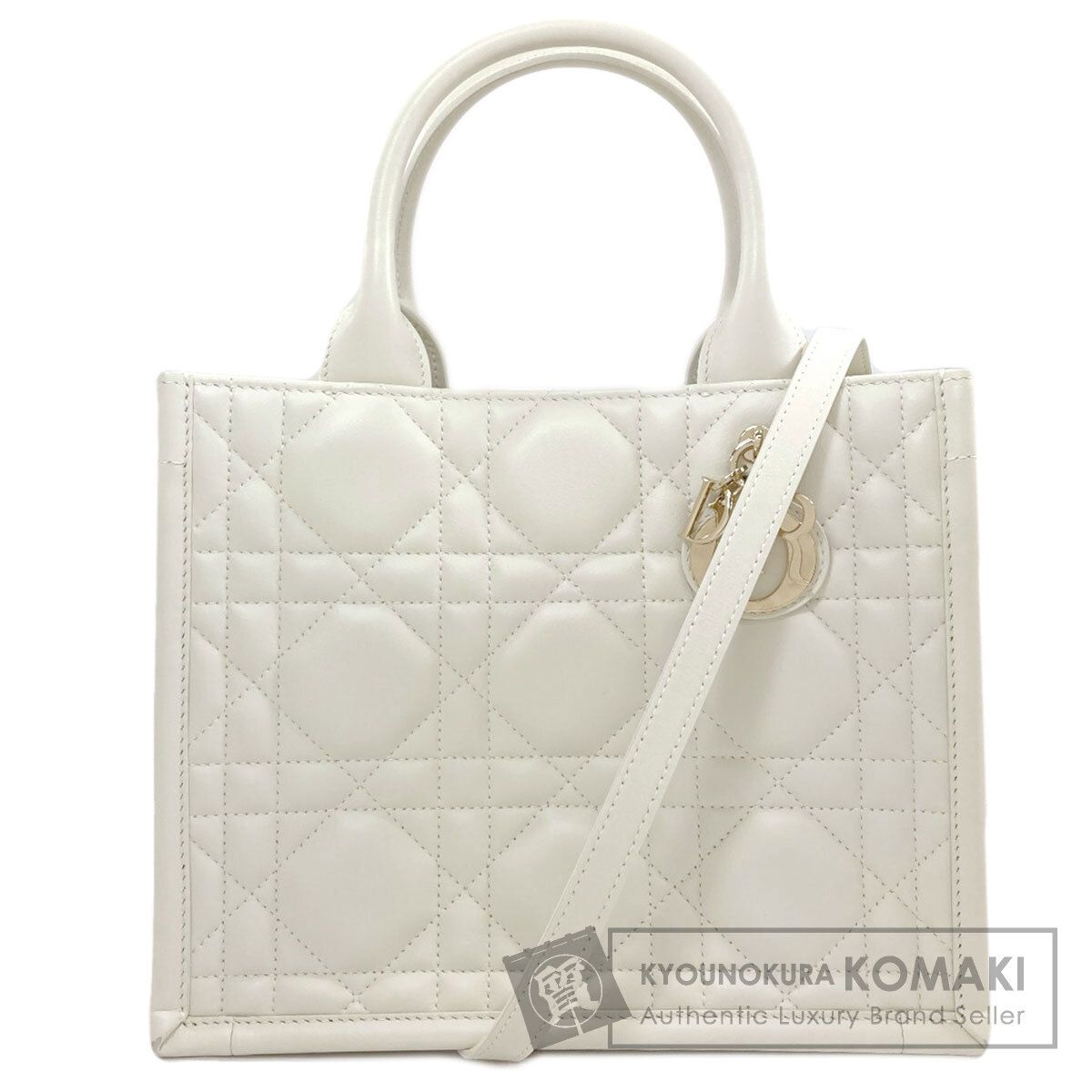 CHRISTIAN DIOR クリスチャンディオール レディディオール 2WAY ハンドバッグ カーフ レディース [中古]