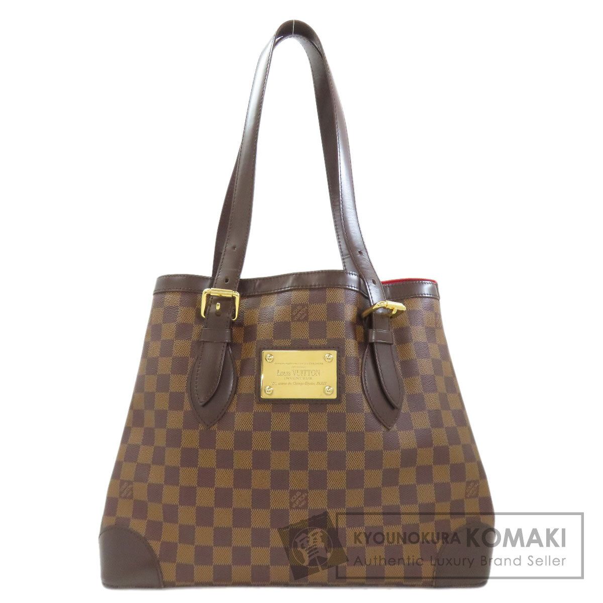 LOUIS VUITTON ルイヴィトン N51204 ハムステッドMM トートバッグ ダミエキャンバス レディース [中古]