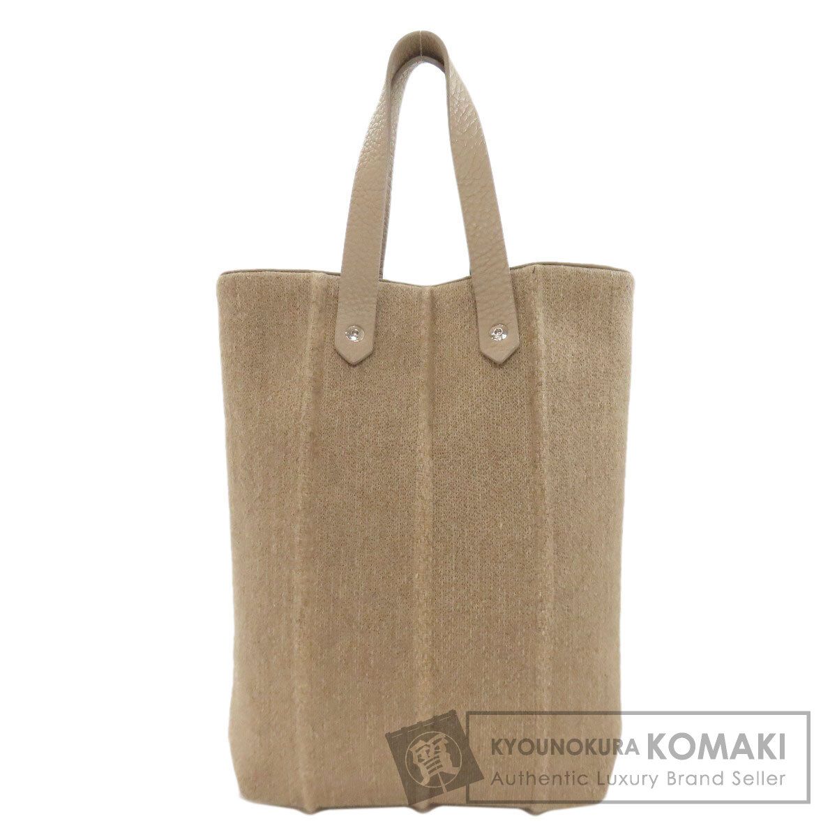 HERMES エルメス アメダバPM シルバー金具 ハンドバッグ ウール レディース [中古]