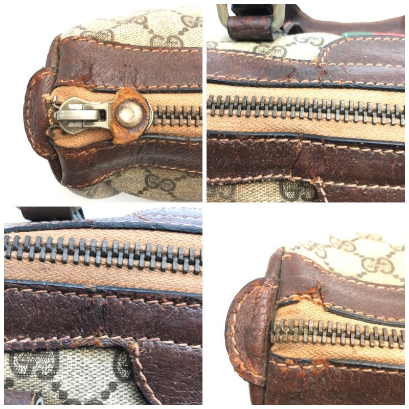 GUCCI オールドグッチ ミニボストンバッグ シェリーライン GG GUCCI オールドグッチ ミニボストンバッグ シェリーライン GG