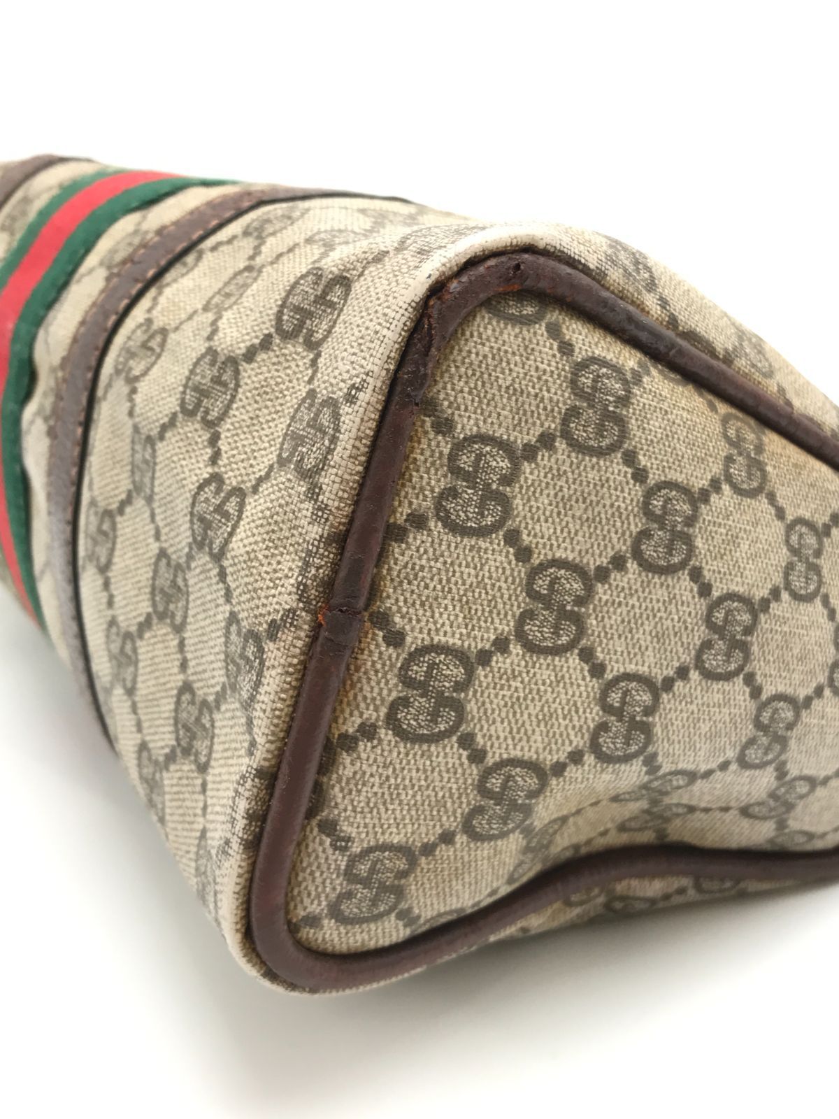 GUCCI オールドグッチ ミニボストンバッグ シェリーライン GG GUCCI オールドグッチ ミニボストンバッグ シェリーライン GG