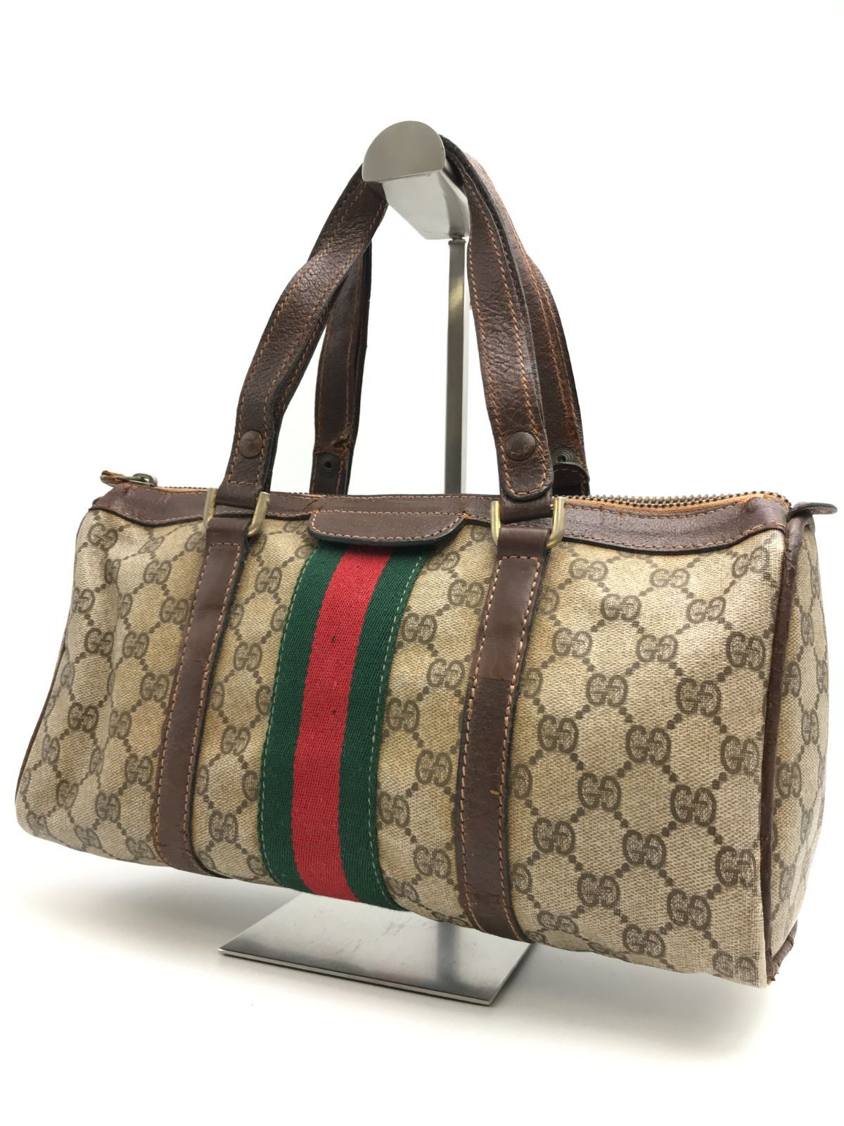 GUCCI オールドグッチ ミニボストンバッグ シェリーライン GG GUCCI オールドグッチ ミニボストンバッグ シェリーライン GG