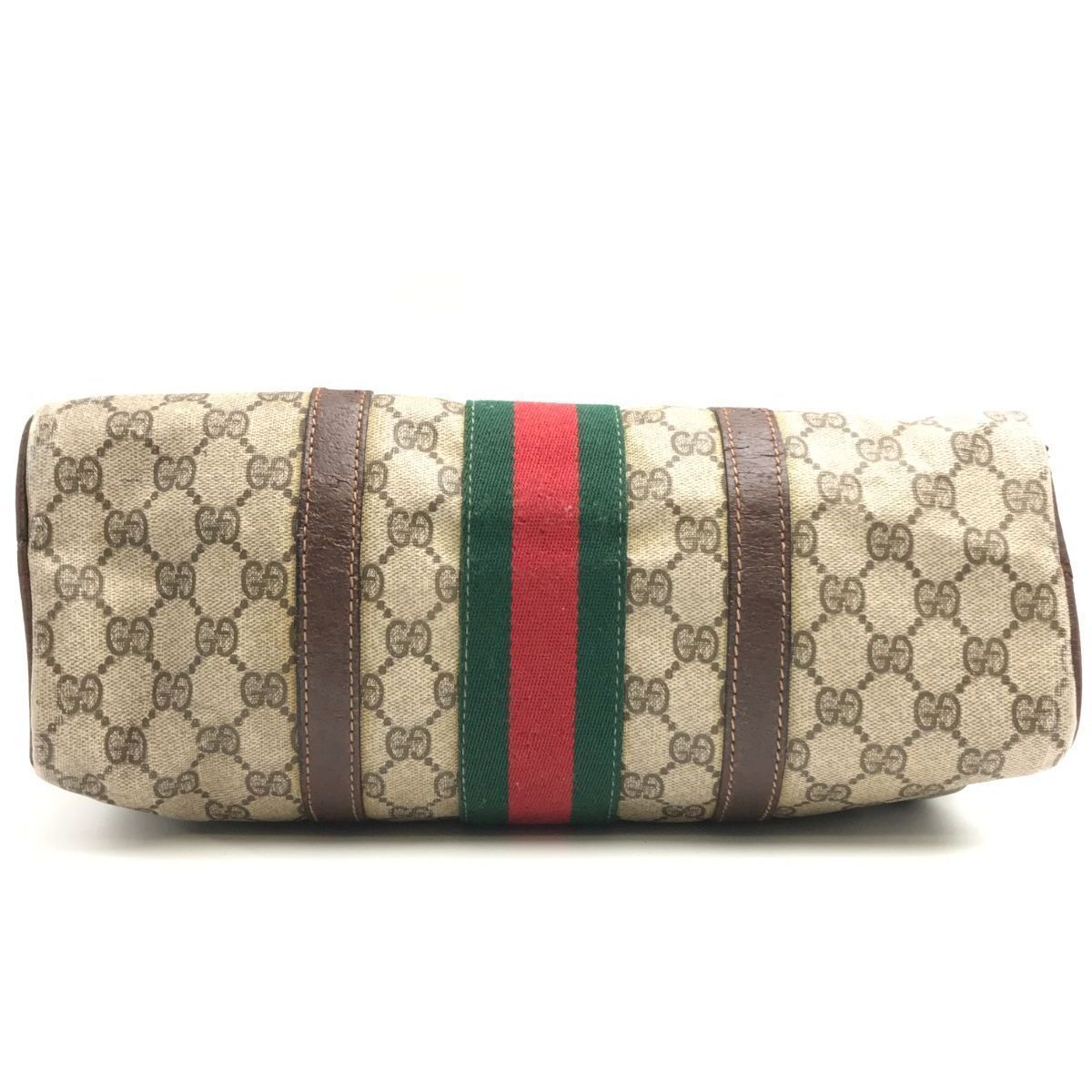 GUCCI オールドグッチ ミニボストンバッグ シェリーライン GG