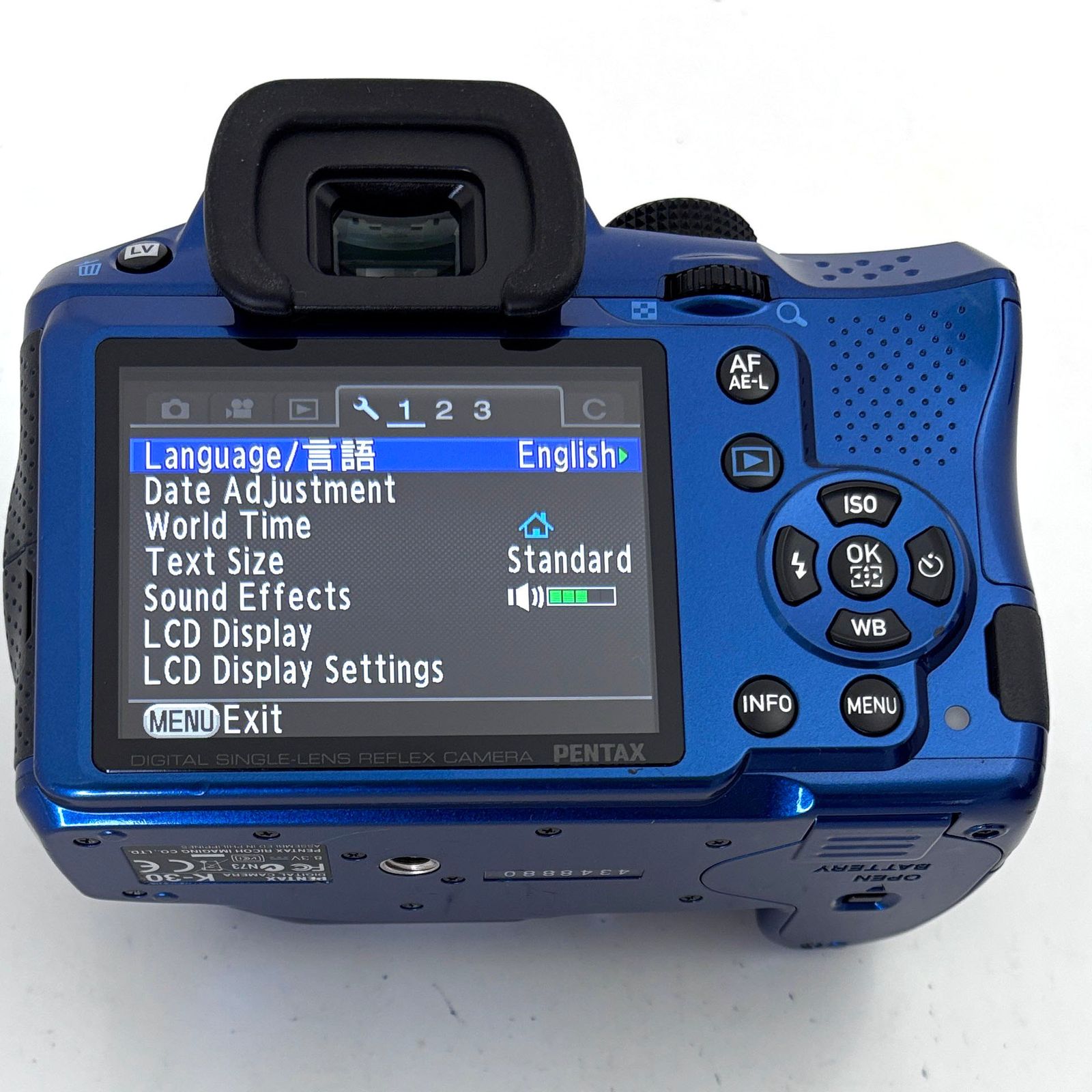 ペンタックス】PENTAX K-30 デジタル一眼レフカメラ + バッテリー