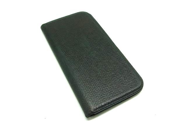 LOUIS VUITTON ルイヴィトン タイガ iPhone 6 手帳型 アイフォンカバー スマアホケース メンズ ブラック系 DN0820