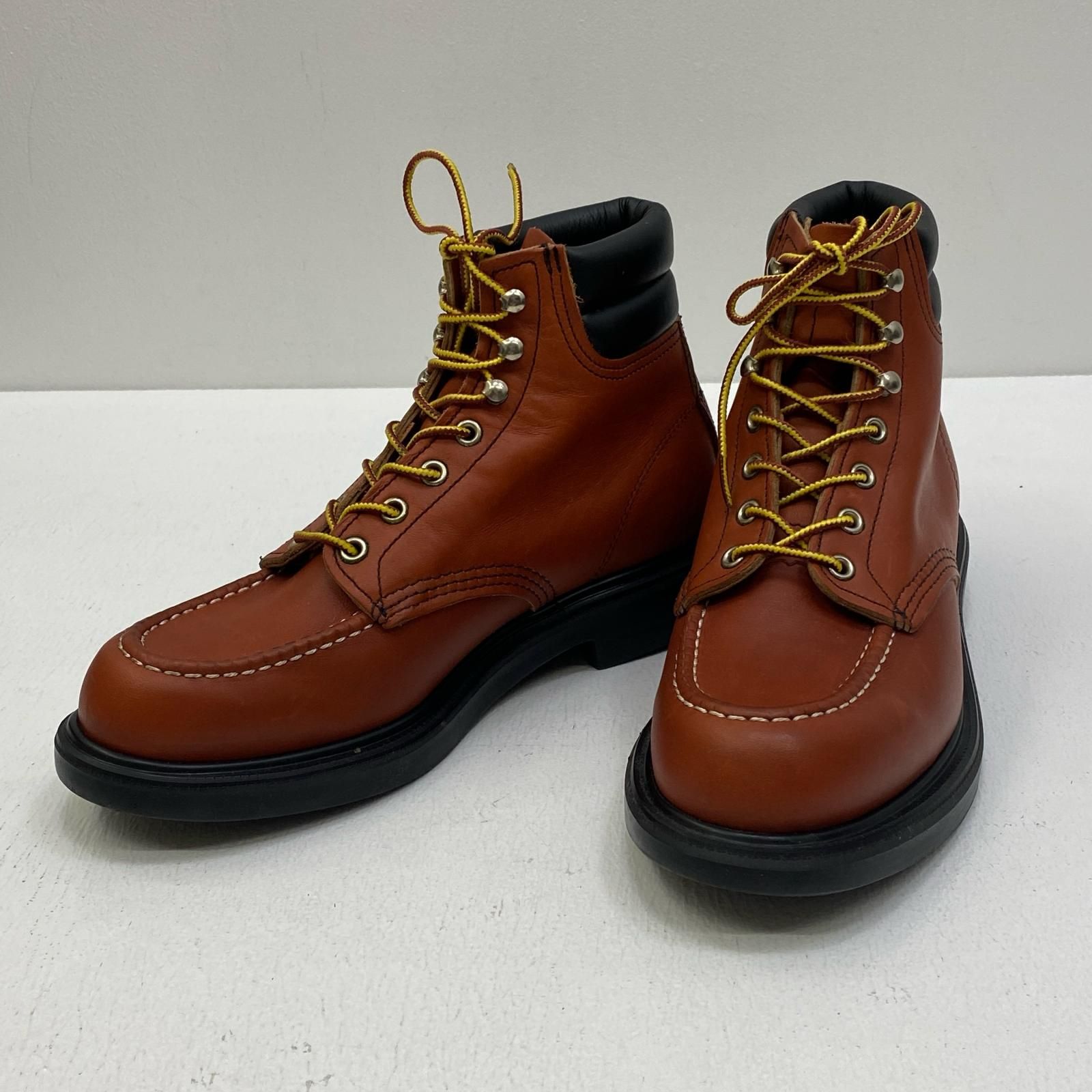 【加古川店】 中古 RED WING | レッドウィング ブーツ SUPERSOLE 8804 ブラウン 26cm 【127】