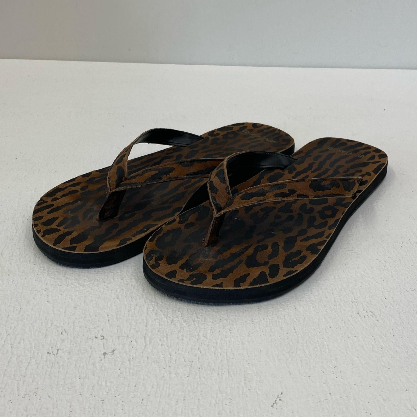 【加古川店】 中古 WACKOMARIA | ワコマリア サンダル LEOPARD PRINT WAC-404 el Nido flips 26.5cm 【127】