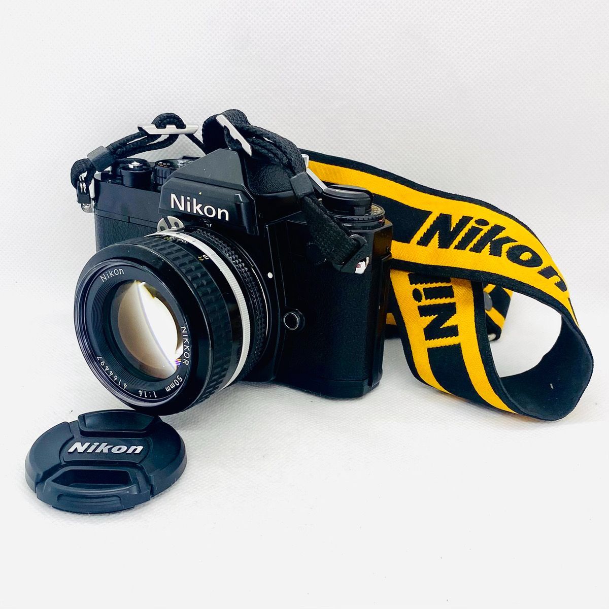 美品！ Nikon ニコン FE + NIKKOR Ai 50mm F1.4 フィルムカメラ 清掃