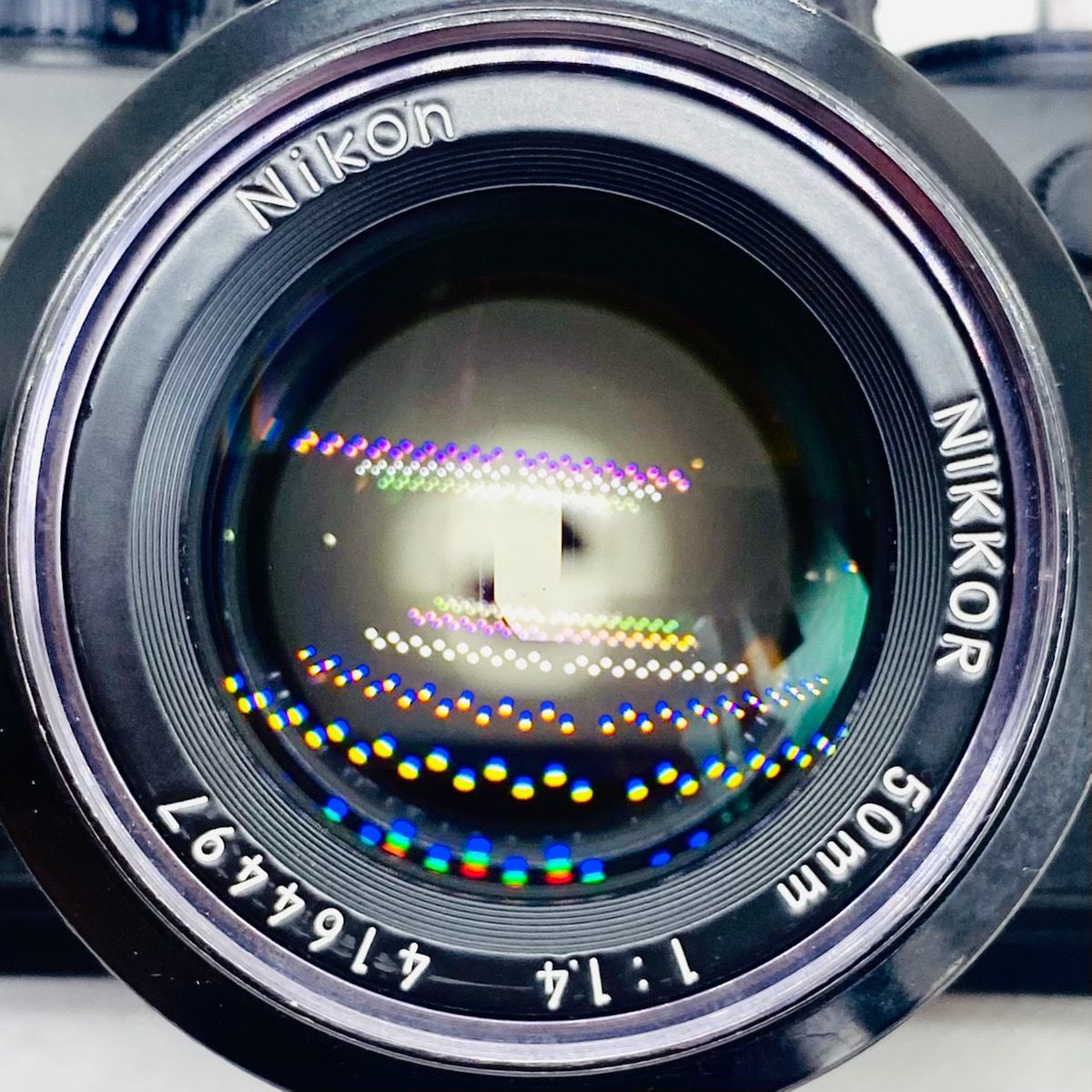 美品！ Nikon ニコン FE + NIKKOR Ai 50mm F1.4 フィルムカメラ 清掃