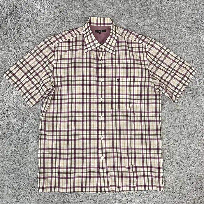 DAKS ダックス 半袖 CHECK チェック シャツ 100