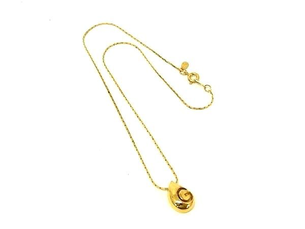 ■美品■ GIVENCHY ジバンシィ ヴィンテージ ネックレス ペンダント アクセサリー レディース ゴールド系 DD9739