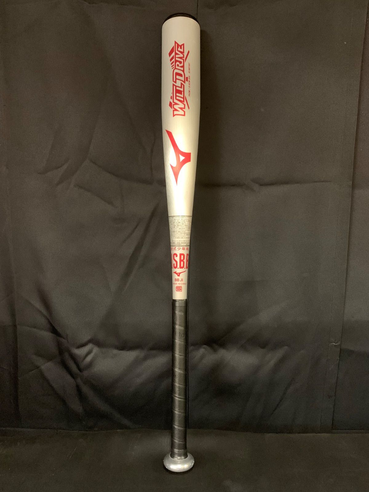 (4)K2【中古】ミズノ 軟式用 金属バット WILLDRIVE ウィルドライブ