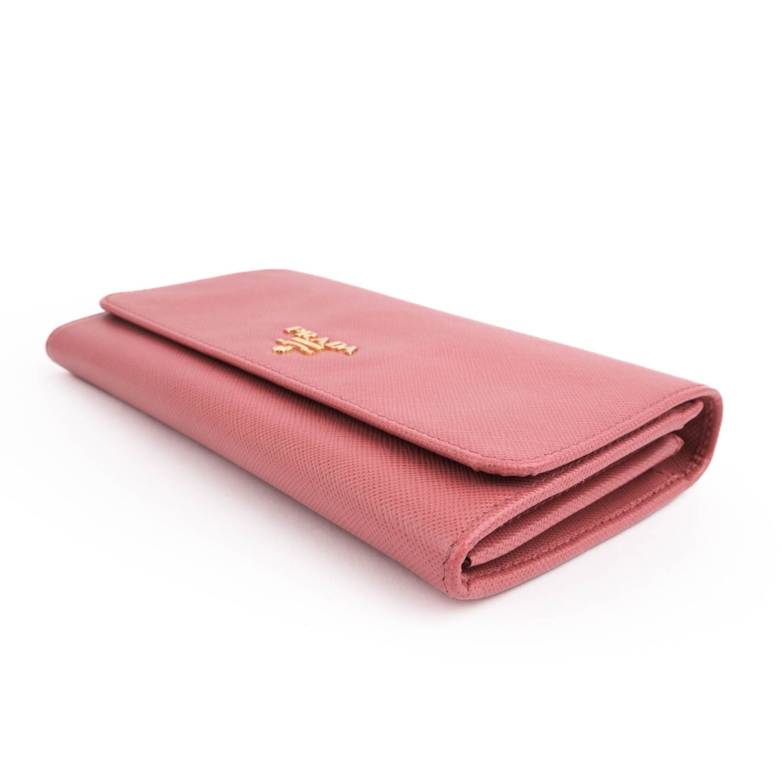 極美品】プラダ PRADA 二つ折り財布 サフィアーノ ウォレット バッグ 
