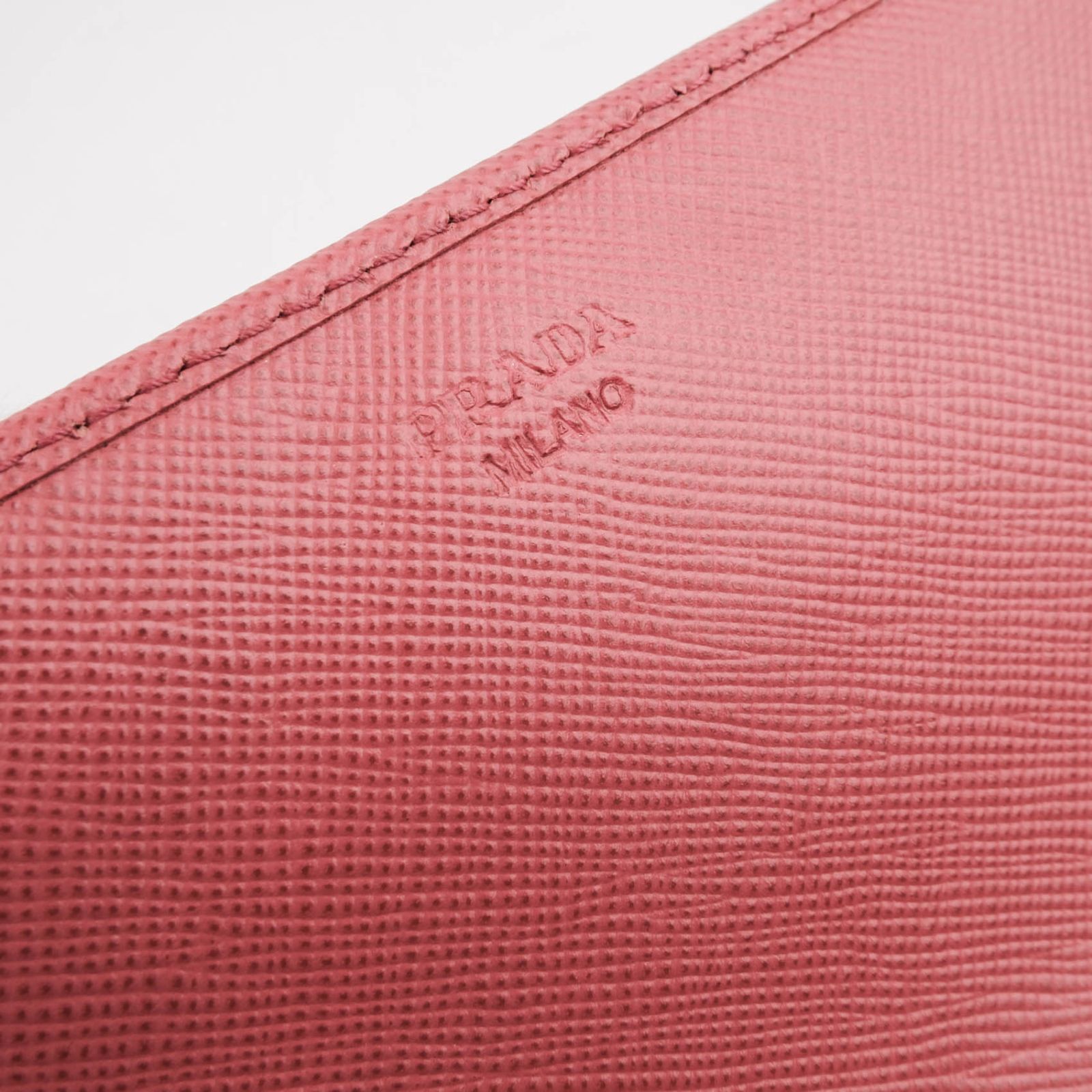 極美品】プラダ PRADA 二つ折り財布 サフィアーノ ウォレット バッグ 