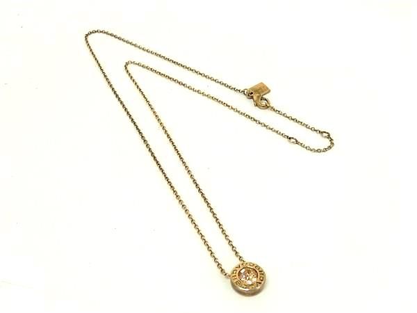 COACH コーチ ラインストーン ネックレス ペンダント アクセサリー レディース ゴールド系 DN1913
