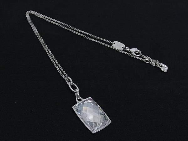 □美品□ SWAROVSKI スワロフスキー クリスタル ネックレス ペンダント