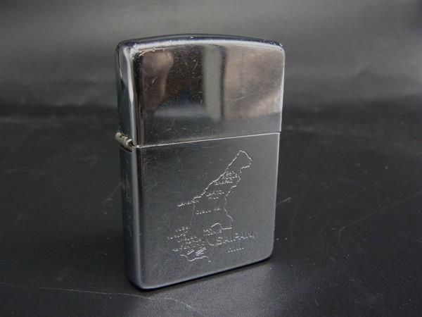 ZIPPO ジッポー SAIPAN サイパン島 ライター オイルライター 喫煙具 喫煙グッズ レディース メンズ シルバー系 DN0909