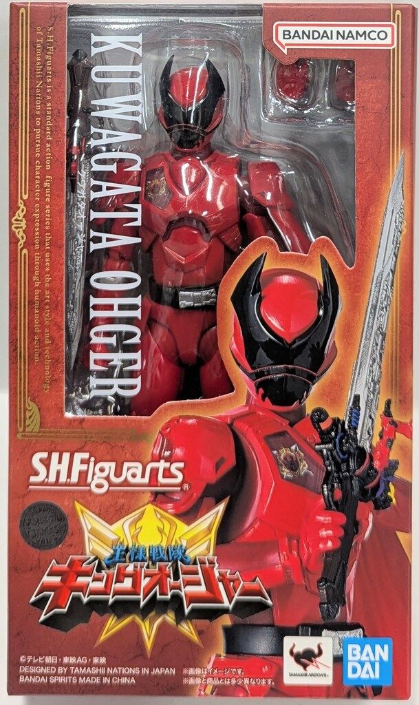 BANDAI SPIRITS S.H.Figuarts 王様戦隊キングオージャー クワガタオージャー