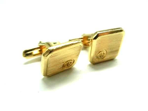 dunhill ダンヒル カフス カフリンクス アクセサリー 紳士 ビジネス メンズ ゴールド系 DN1039
