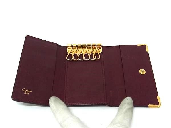 Cartier カルティエ マストライン レザー 6連 キーケース 鍵入れ