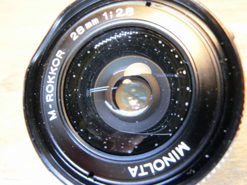 rokkor　レンズまとめ売り　オールドレンズ　MINOLTA ミノルタ 7944 ミノルタ MINOLTA M-ROKKOR 28mm 2.8 Mマウント 広角レンズ
