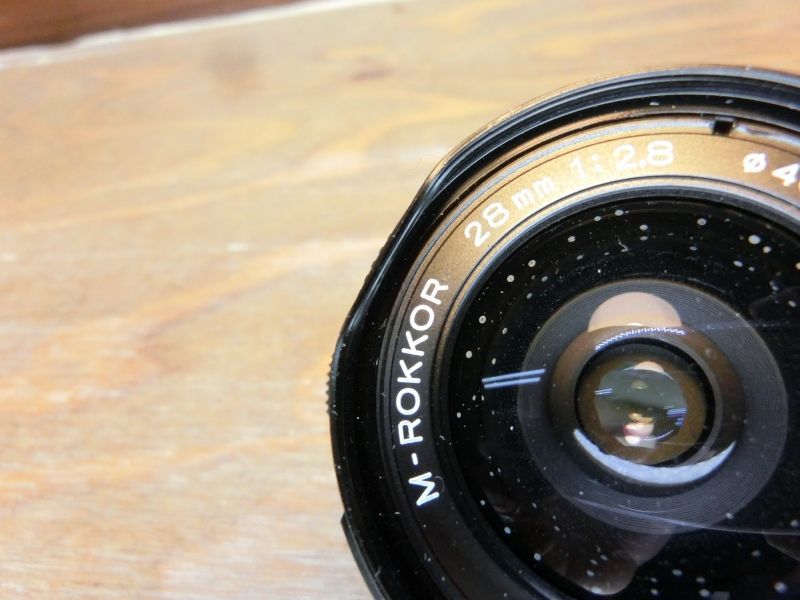 7944 ミノルタ MINOLTA M-ROKKOR 28mm 2.8 Mマウント 広角レンズ