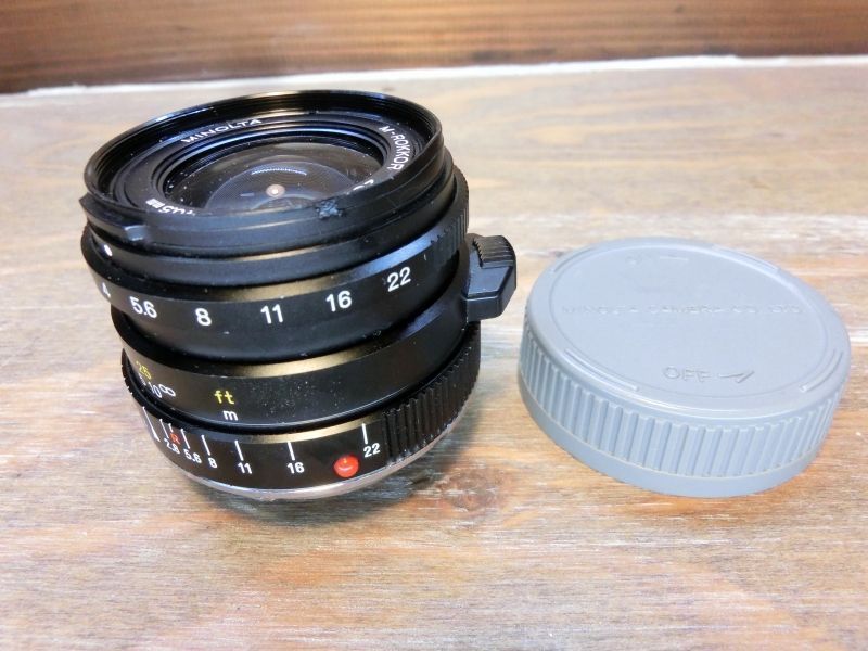 7944 ミノルタ MINOLTA M-ROKKOR 28mm 2.8 Mマウント 広角レンズ オールドレンズ