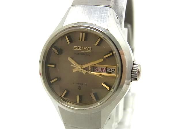 ■稼働品■ SEIKO セイコー 2706-0160 21JEWELS SS 自動巻き 生活防水 腕時計 ウォッチ メンズ レディース シルバー系 DN2071