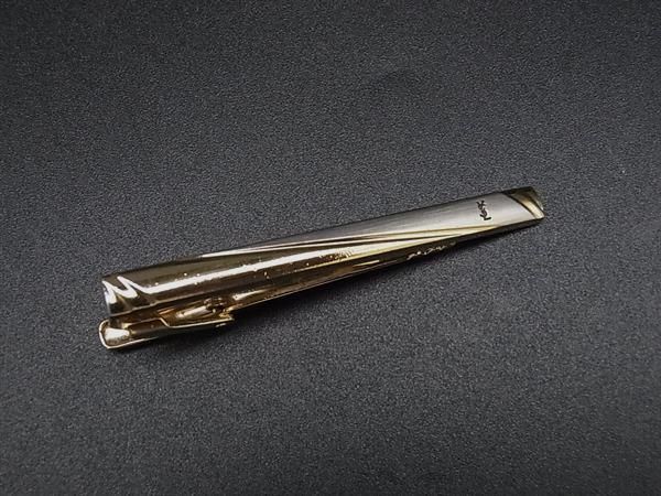 YVESSAINTLAURENT イヴサンローラン タイクリップ ネクタイピン アクセサリー メンズ シルバー系×ゴールド系 DM8227