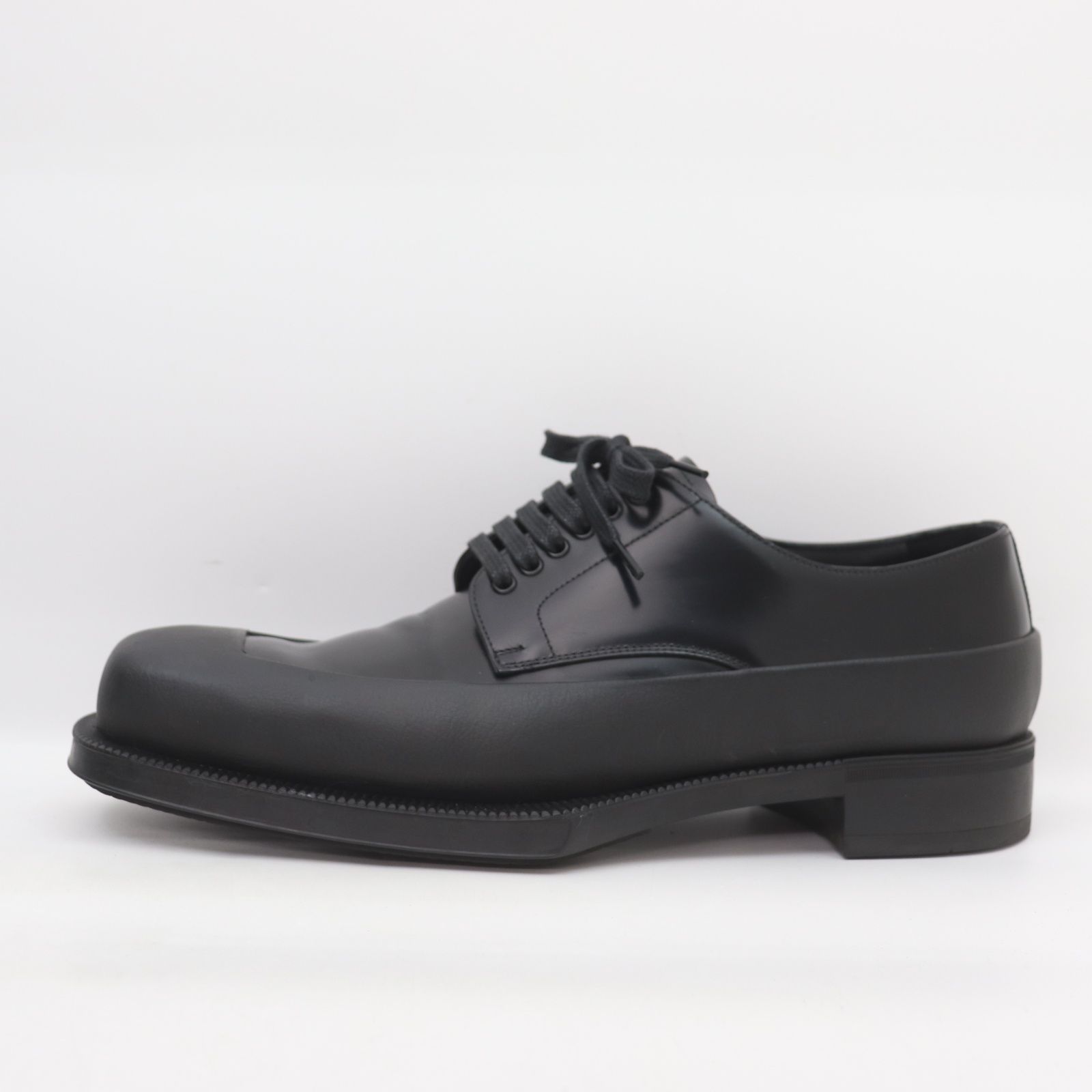 ITYGWEGA6BZ8 PRADA プラダ ブラッシュドレザー ダービーシューズ 