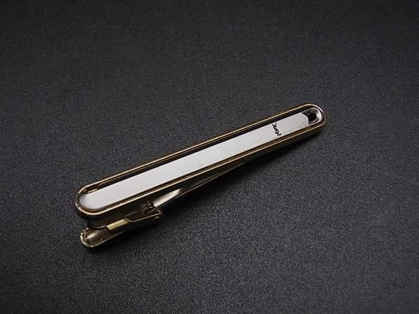 YVESSAINTLAURENT イヴサンローラン タイクリップ ネクタイピン アクセサリー メンズ シルバー系×ゴールド系 DM8308