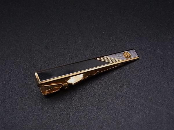 dunhill ダンヒル タイクリップ ネクタイピン アクセサリー ビジネス 紳士 メンズ シルバー系×ゴールド系 DM8329